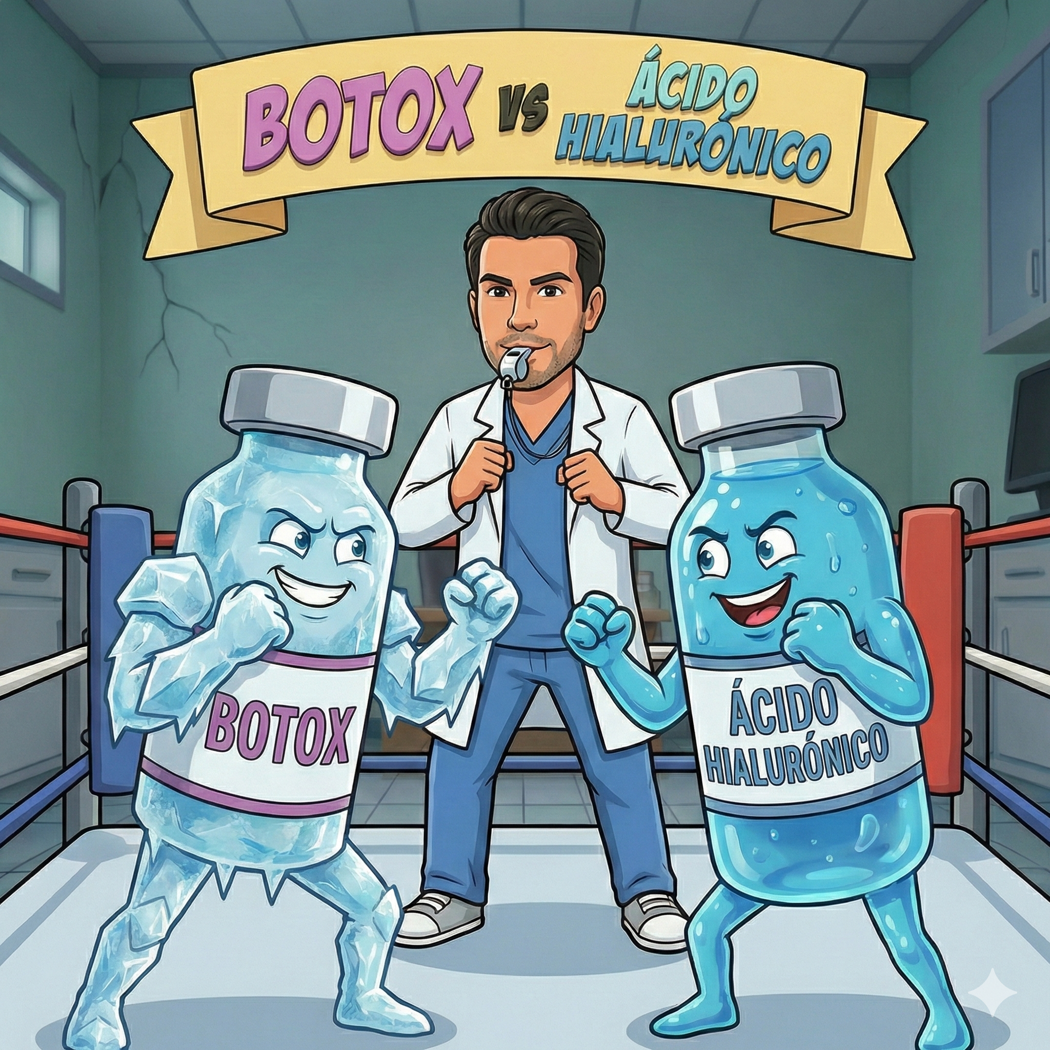 Que es mejor Botox o Ácido hialurónico ?