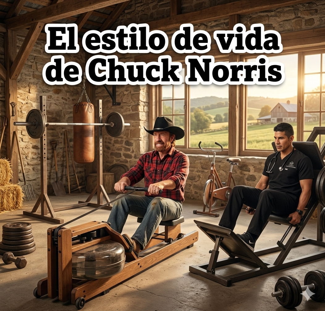 Chuck Norris y su increíble estilo de vida a los 86 años