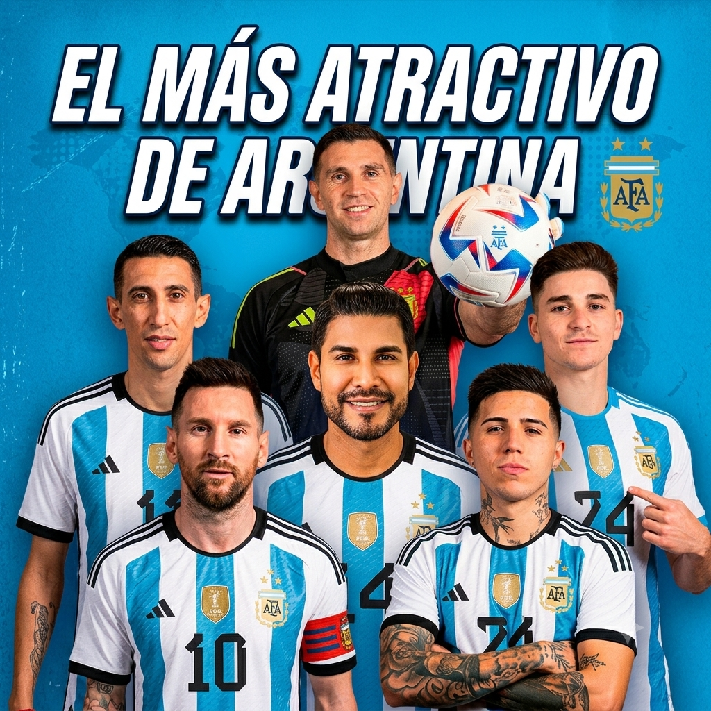 Los jugadores argentinos más atractivos y secretos de belleza